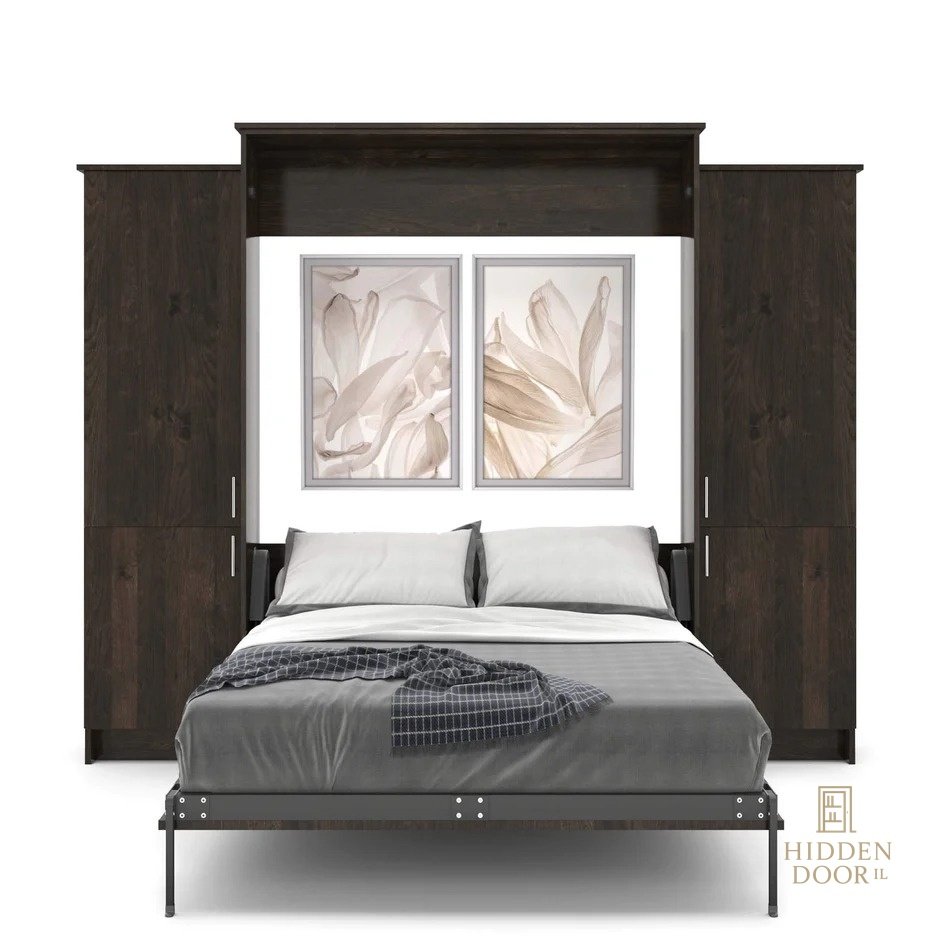 logo_imgi_145_Murphy_Bed_Slab_doors_Alder_Burnt_Coal_Open_bed_whith_linen