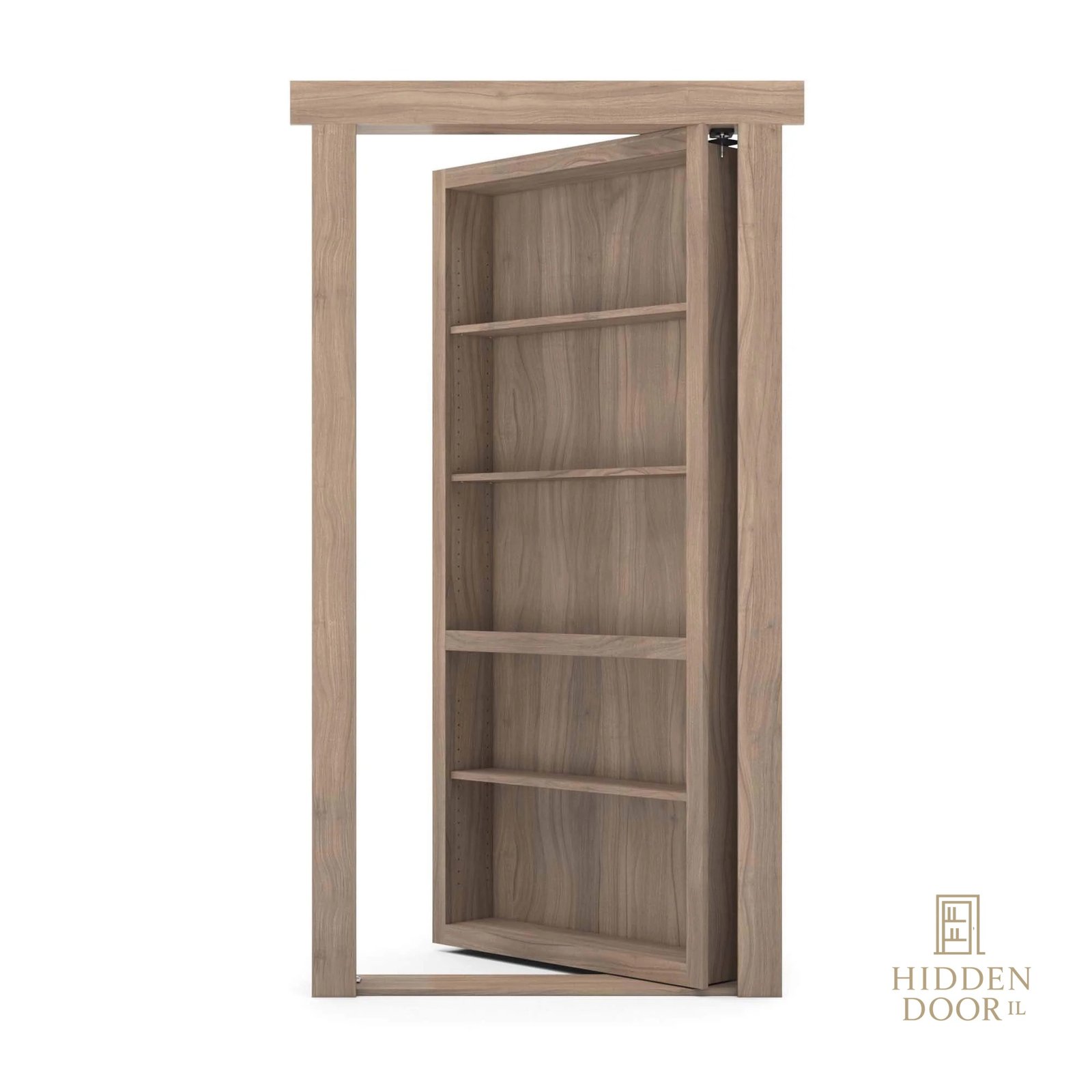 logo_imgi_188_Bookcase_Door_Walnut_Unfinished_Right_In_Swing_Action